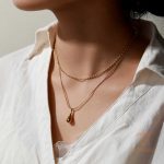 تصویر محصول گردنبند ابکاری طلای ۱۸ عیار برند J&D