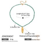 تصویر محصول گردنبند حیوانات ابکاری طلای ۱۸ عیار نگین‌دار برند J&D