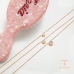 زاویه دیگر گردنبند استیل ضدزنگ ابکاری طلای ۱۸ عیار برند J&D