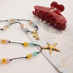 تصویر محصول گردنبند ستاره ابکاری طلای ۱۸ عیار برند J&D