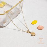 زاویه دیگر گردنبند استیل ضدزنگ آبکاری طلای ۲۴ عیار برند J&D