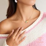 جزییات زنجیر و قفل گردنبند آبکاری طلای ۲۴ عیار طول 40 + 5 سانتی‌متر