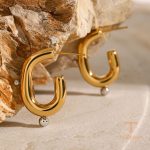 نمای بیشتر گوشواره طرح کلید کد JDE2407006-PS-1