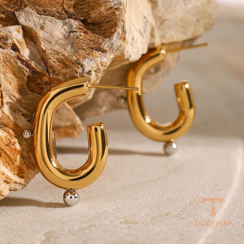 نمای بیشتر گوشواره طرح کلید کد JDE2407006-PS-1