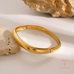 جزییات محصول النگو آبکاری طلای ۱۸ عیار کد JDB2405033