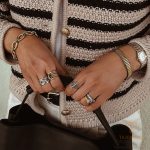 نمای نزدیک دستبند آبکاری طلای ۱۸ عیار برند J&D کد JDB2410005