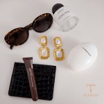 نمای مدل قفل و اتصالات گوشواره آویز آبکاری طلای ۱۸ عیار PVD کد JDE0108029