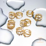 نمای بیشتر گوشواره هاگی طرح قطره‌ای نگین‌دار اسپرت (بدون تفکیک جنسیت) کد JDE2312008