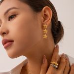 نمای بیشتر گوشواره آویز ستاره نگین‌دار اسپرت (بدون تفکیک جنسیت) کد JDEW2307013