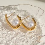 نمای بیشتر گوشواره حلقه‌ای نگین‌دار اسپرت (بدون تفکیک جنسیت) کد JDE2408048