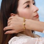 زاویه دیگر ست استیل ضدزنگ آبکاری طلای ۱۸ عیار برند J&D