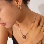 تصویر محصول گردنبند آبکاری طلای ۱۸ عیار برند J&D