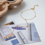 نمای بیشتر دستبند نگین‌دار زنانه کد JDB0304003