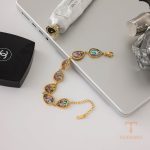 تصویر محصول دستبند طرح دریایی آبکاری طلای ۱۸ عیار برند J&D کد JDB0106053