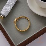 نمای بیشتر دستبند زنجیری زنانه کد JDB0107003