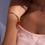 نمای بیشتر دستبند نگین‌دار زنانه کد JDB0202025