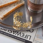 جزییات زنجیر و قفل دستبند آبکاری طلای ۱۸ عیار کد JDB0306053