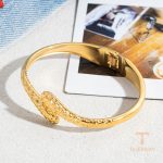 جزییات محصول النگو آبکاری طلای ۱۸ عیار کد JDB0307010
