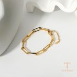 تصویر محصول النگو آبکاری طلای ۱۸ عیار برند J&D
