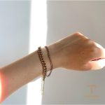 تصویر محصول دستبند آبکاری طلای ۱۸ عیار برند J&D کد JDB201047-2