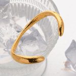 جزییات محصول النگو آبکاری طلای ۱۸ عیار وزن 15 گرم کد JDB2308006