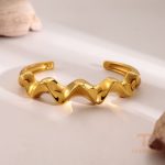 جزییات محصول النگو آبکاری طلای ۱۸ عیار طول 6.2 سانتی‌متر کد GOLDJDB2405016