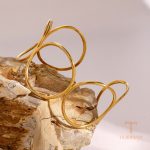 جزییات محصول النگو آبکاری طلای ۱۸ عیار کد JDBW2407007