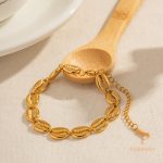 نمای بیشتر النگو طرح دریایی | هندسی کد JDWB2303005
