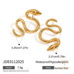 نمای بیشتر گوشواره میخی زنانه کد JDE0112025