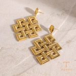 جزییات محصول ست آبکاری طلای ۱۸ عیار کد JDN2407034