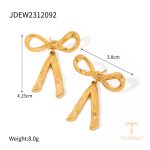 تصویر محصول گوشواره طرح پاپیون برند J&D کد JDEW2312092