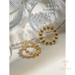 نمای بیشتر گوشواره حلقه‌ای طرح دریایی نگین‌دار اسپرت (بدون تفکیک جنسیت) کد JDEW2403098