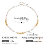 تصویر محصول گردنبند آبکاری طلای ۱۸ عیار برند J&D