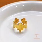 جزییات رکاب و طراحی انگشتر آبکاری طلای ۱۸ عیار کد MAYA-1601449326211