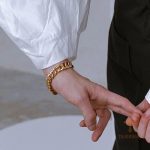 نمای بیشتر دستبند نگین‌دار زنانه کد B65