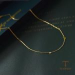 جزییات زنجیر و قفل دستبند آبکاری طلای ۱۸ عیار کد MAYA-1600916715175