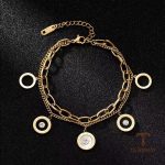 نمای بیشتر دستبند نگین‌دار زنانه کد MAYA-1600919414162