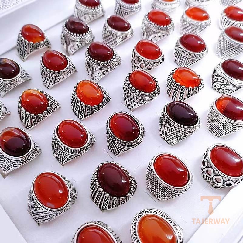 انگشتر فلز آلیاژی (Alloy) آبکاری طلای سفید (رادیوم) نگین‌دار برند مایا استون کد MYCRT7853