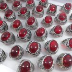 زاویه دیگر انگشتر فلز آلیاژی (Alloy) آبکاری طلای سفید (رادیوم) برند مایا استون کد MYCRT7853