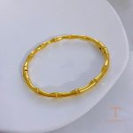 جزییات زنجیر و قفل دستبند آبکاری طلای ۱۸ عیار طول 60 سانتی‌متر کد MAYA-1601046423350