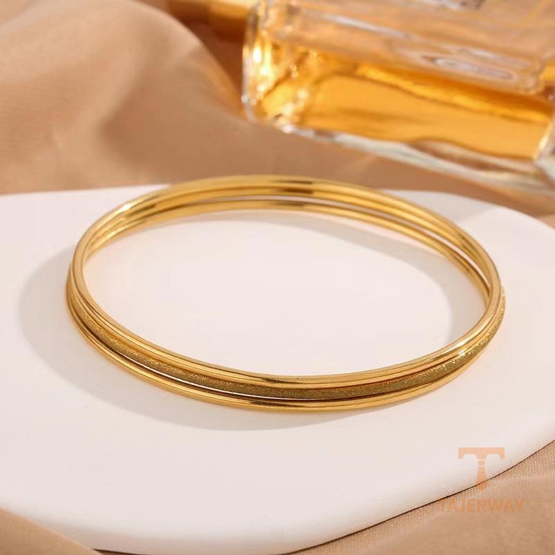 جزییات محصول النگو آبکاری طلای ۱۸ عیار طول 55 میلیمتر کد MAYA-1601028063696