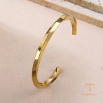 جزییات محصول النگو آبکاری طلای ۱۸ عیار کد MAYA-1601276157487