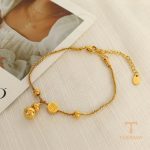 نمای بیشتر دستبند بدون نگین زنانه کد MAYA-1601393455851