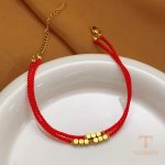 تصویر محصول دستبند آبکاری طلای ۱۸ عیار بدون نگین برند مایا استون کد MY072215