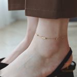 تصویر محصول پابند آبکاری طلای ۱۸ عیار بدون نگین برند مایا استون کد MYJL0011