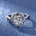 جزییات رکاب و طراحی انگشتر آبکاری طلای سفید (رادیوم) کد MAYA-1601078589396