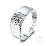 جزییات رکاب و طراحی انگشتر آبکاری طلای سفید (رادیوم) کد MAYA-1601090988275