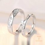 جزییات رکاب و طراحی انگشتر آبکاری طلای سفید (رادیوم) کد MAYA-1601093308019