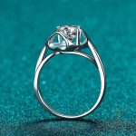 جزییات رکاب و طراحی انگشتر آبکاری طلای سفید (رادیوم) کد MAYA-1601082019627