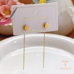 نمای بیشتر گوشواره میخی بدون نگین زنانه کد MYST001